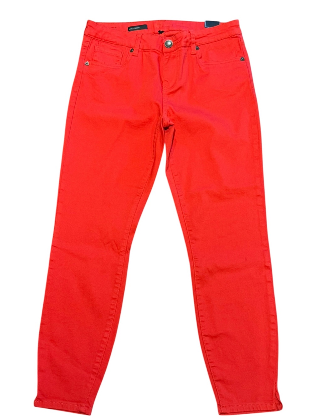 Kut from the Kloth Bright Red Ankle Skinny Pants NWT